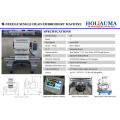 HOLIAUMA Geschlossen zu TAJIMA Single Head High Speed ​​Computer Betrieb Stickerei Maschine mit 15 Farben